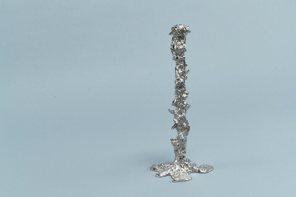 Pols Potten Drip lysestage (XXL) - sølvfarvet - Bahne